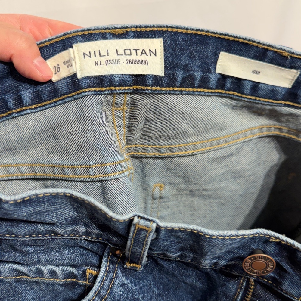 Nili Lotan Joan Jean Simone Wash Size 26 - Picture 11 of 14